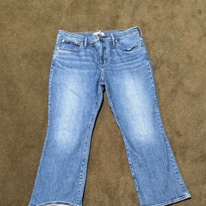 Madewell Midrise Kickout Jeans
